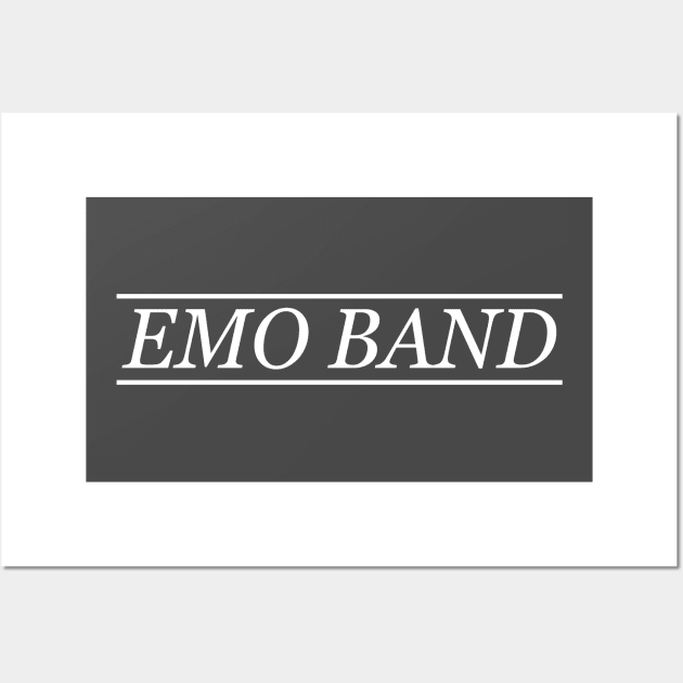 i wrote some emo songs Wall Art by hermesthebrand